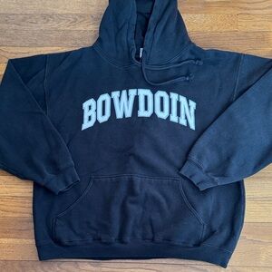 🐻‍❄️Bowdoin College black hoodie. Size M.